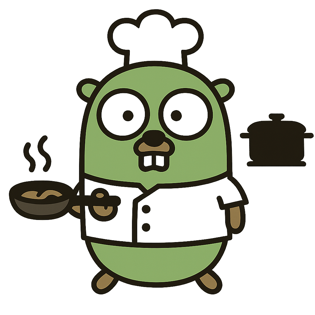 Transparent Chef Gopher